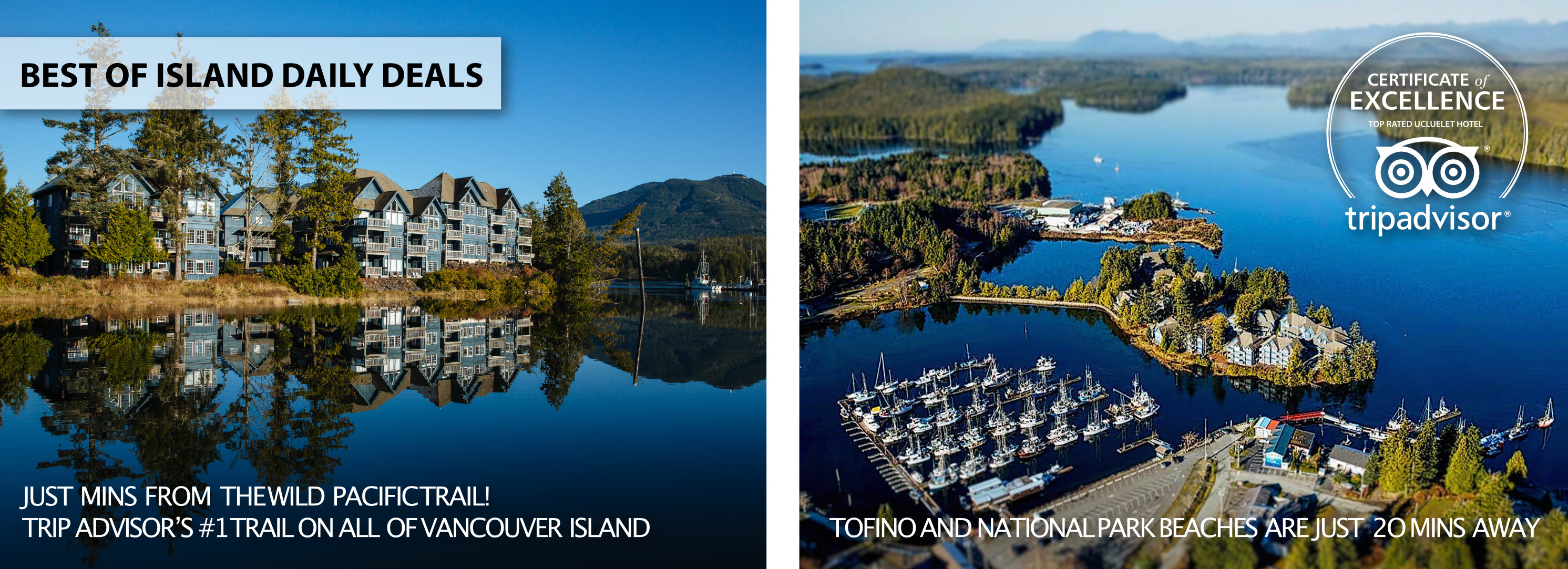 Save up to 45% on 2-Night 2023 Fall Getaway to Ucluelet Near Tofino and